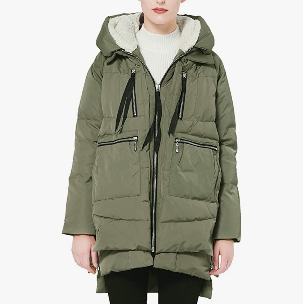 Orolay Green puffer jacket
